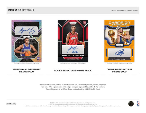 と*ら様 2022-2023 NBA Prizm 1 Hobby deck Au 2023-24 Panini Prizm Basketball Hobby Box | Collector Store LLC
