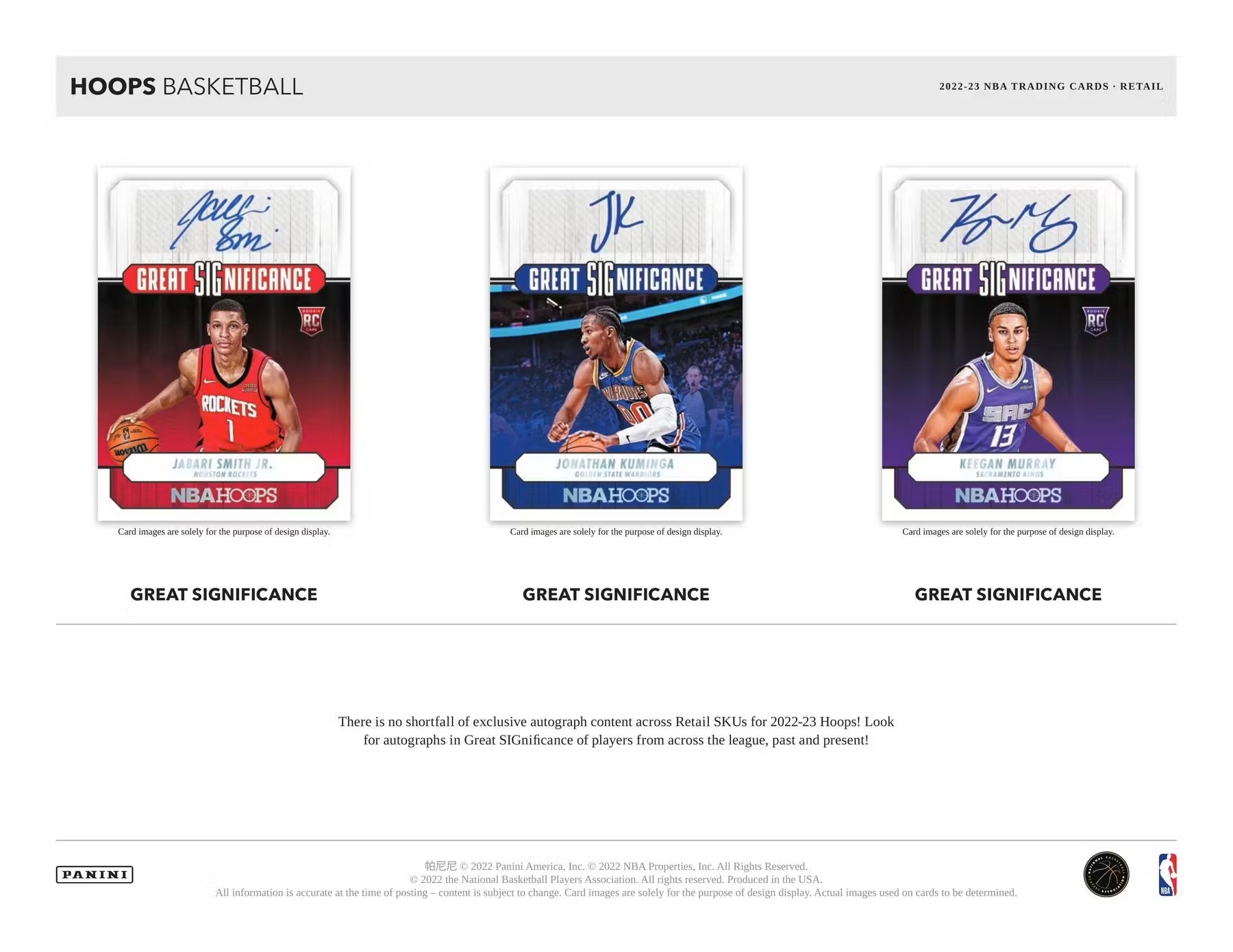 2022/23 Panini NBA Hoops Basketball 6-Pack Blaster Box