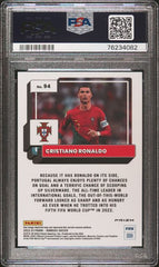 2022 PANINI DONRUSS FIFA CRISTIANO RONALDO OPTIC-HOLO #94 PSA 9