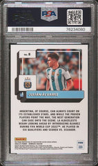 2022 PANINI DONRUSS FIFA JULIAN ALVAREZ OPTIC #8 PSA 10