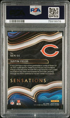 2021 PANINI SELECT SENSATIONS JUSTIN FIELDS #SEN14 PSA 9