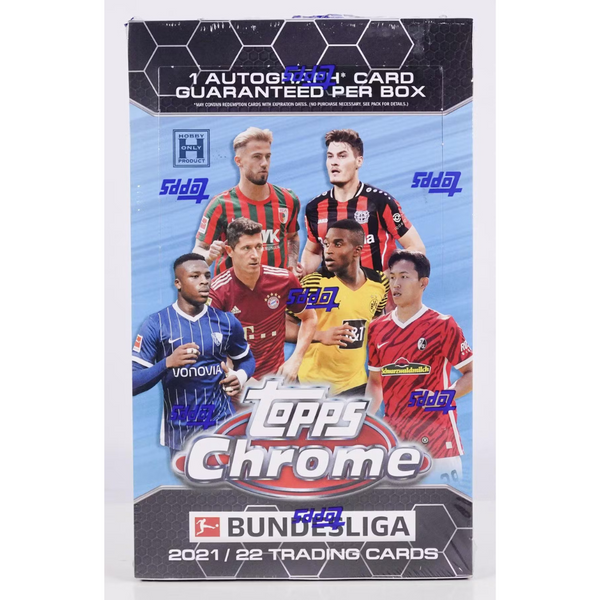 2021/22 Topps Chrome Bundesliga Soccer Hobby Box