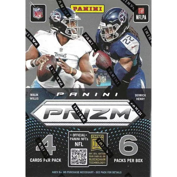 2022 Panini Prizm Football 6-Pack Blaster Box