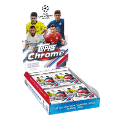 2020-21 Topps UEFA Champions League Chrome Soccer Hobby Box