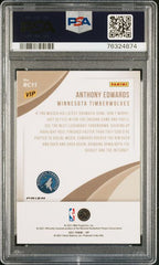 2022 PANINI NATIONS VIP-ROOKIES ANTHONY EDWARDS #RC-11 PSA 9