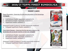 2020/21 Topps Finest Bundesliga Soccer Hobby Box