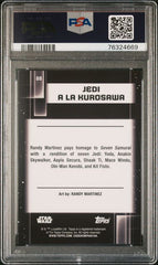 2021 Topps Chrome Star Wars Galaxy 88 Jedi A La Kurosawa PSA 10