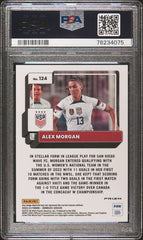 2022 PANINI DONRUSS FIFA ALEX MORGAN OPTIC-ORANGE ICE #124 PSA 9