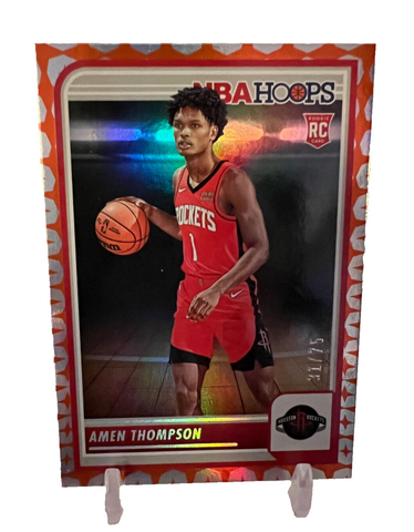 2023-24 Panini NBA Hoops Amen Thompson #242 Gravity /75 RC Rookie - Color Match!