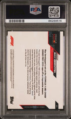 2023 TOPPS NOW Formula 1 F1 Card #71 MAX VERSTAPPEN #/99 Red! PSA 10! POP 1!