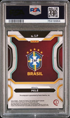 2022 Panini Prizm World Cup Signatures Pele PSA 10 / Auto PSA 10