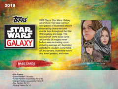 2018 Topps Star Wars Galaxy Hobby Box