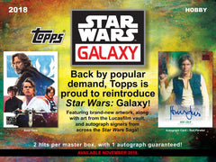 2018 Topps Star Wars Galaxy Hobby Box