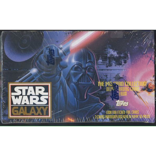 1993 Topps Star Wars Galaxy Series 1 Retail Box