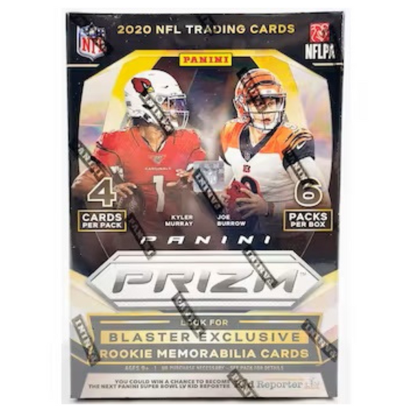 2020 Panini Prizm Football                                6 Pack Blaster Box