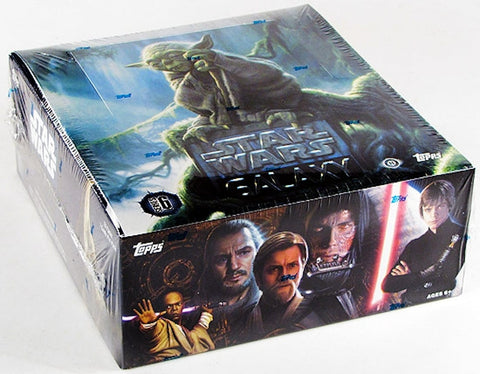 2011 Topps Star Wars Galaxy Series 6 Hobby Box